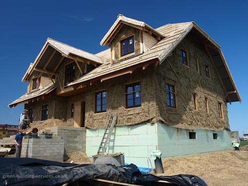Chantier de construction d'une maison individuelle Maisons Vireloup dans la Sarthe
